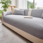Sofa Seat Pads Cotton Linen Time