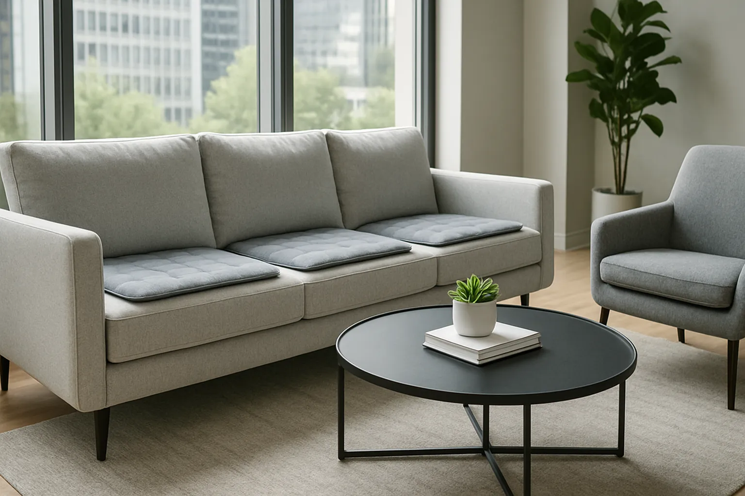 Maximizing Comfort with Breathable Sofa Seat Pads in Your Business Lounge